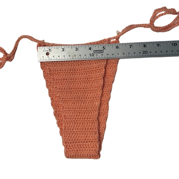Crochet Coral Bikini Set - Picture 6 of 6